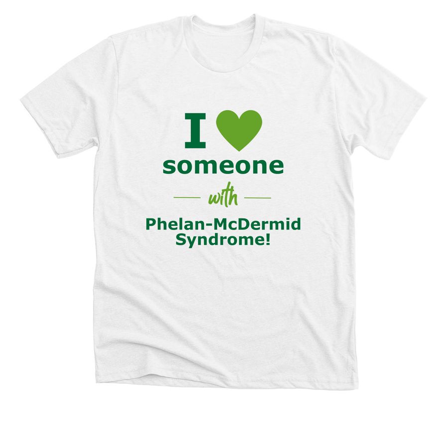 I Heart (white), a Solid White Blend Premium Unisex Tee