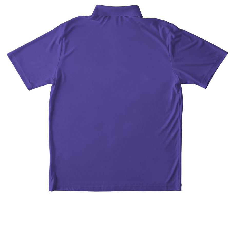School of Renewable Natural Resources 100Year, a Purple Unisex Performance Polo (back-view)