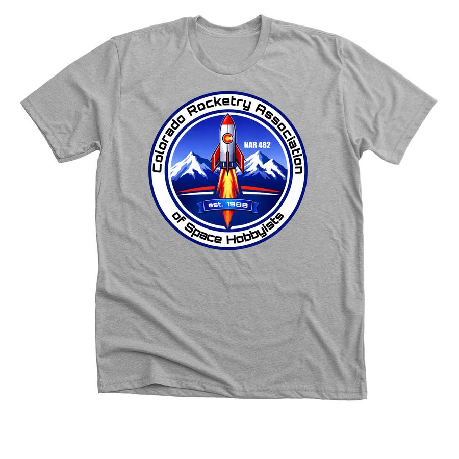 CRASH 2026, a Athletic Heather Premium Unisex Tee