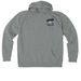 Same Hard Work-Bigger Tomorrows, a Aluminum Grey Heather Allmade Organic CVC Pullover Hoodie