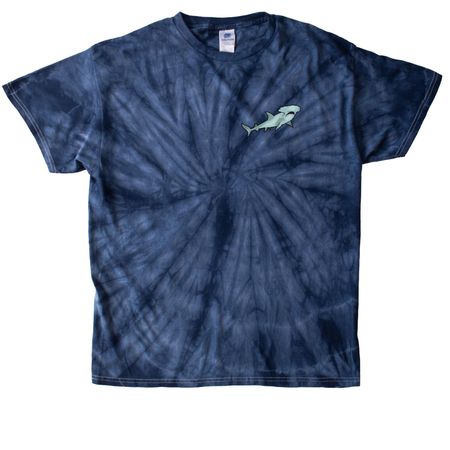 Hammerhead Shark!, a Navy Classic Tie Dye Tee