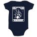 Baby Swag, a Navy Infant Onesie (back-view)