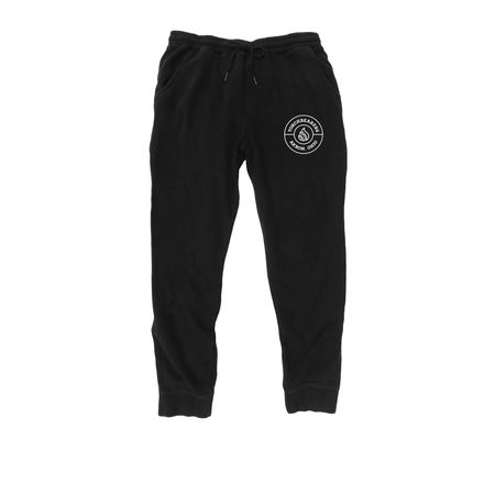 Midweight Fleece Joggers, a Black Midweight Fleece Joggers