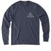 Fall 4 the Paws, a Rebel Blue Allmade Eco Triblend Long Sleeve Tee
