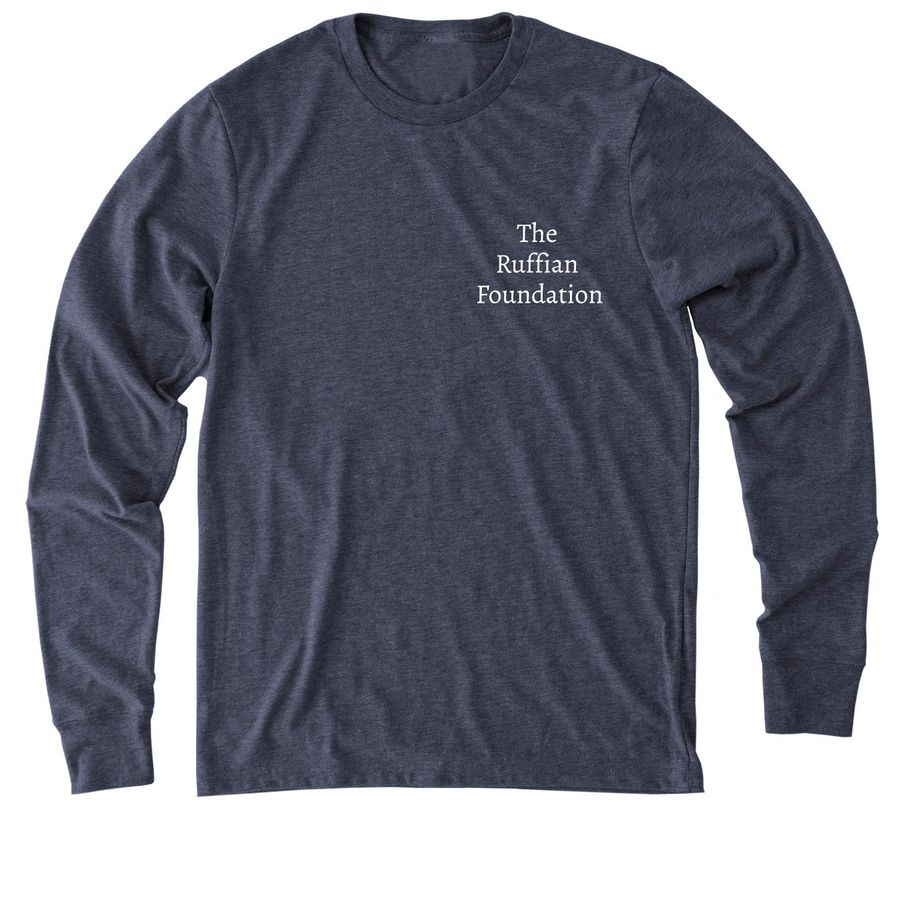 Fall 4 the Paws, a Rebel Blue Allmade Eco Triblend Long Sleeve Tee