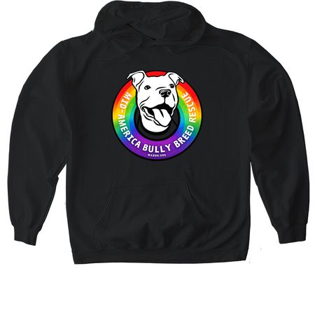 MABBR PRIDE, a Black Gildan Softstyle Pullover Hoodie