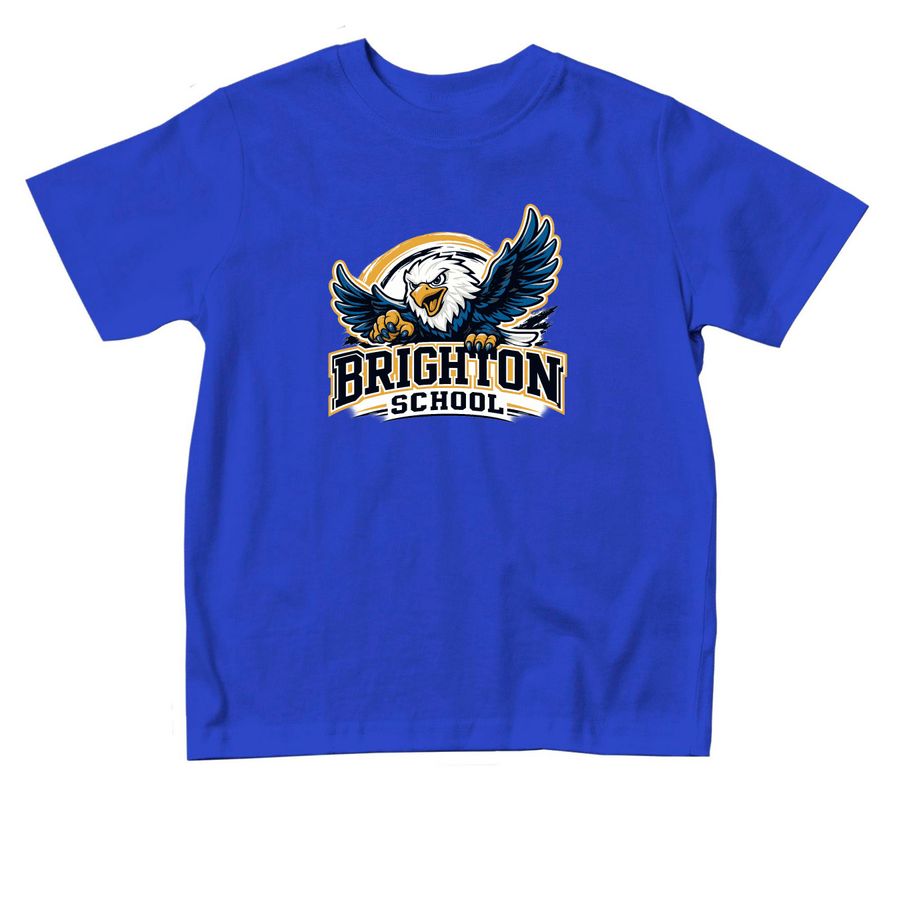 Eagle Spirt- Toddler Selection (Colorful) TP, a Royal Blue Toddler Tee