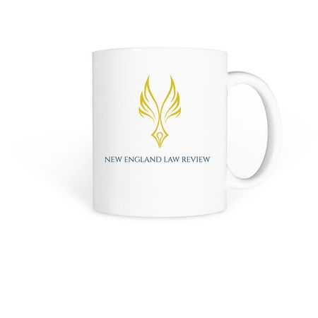 New England Law Review Mug, a White Coffee Mug