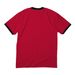 ? Pride Picnic, a Red/ Jet Black Cotton Ringer Tee (back-view)