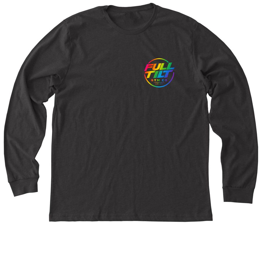 Multi Full Tilt, a Dark Grey Heather Premium Long Sleeve Tee
