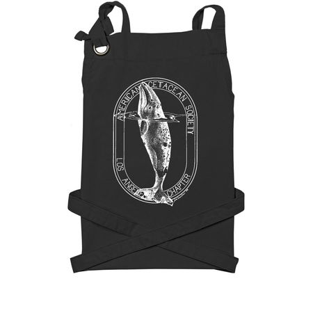 ACS-LA Apron!, a Black Cotton Canvas Pocket Apron