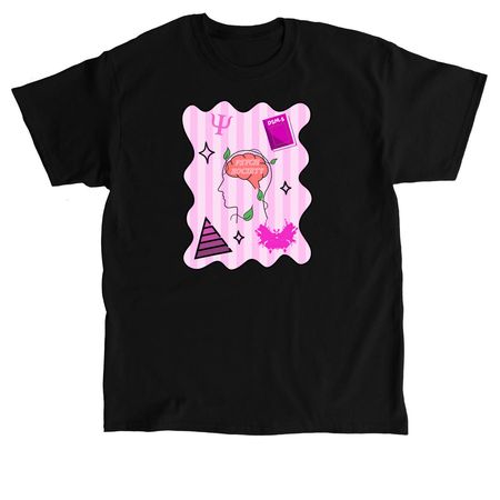 Psych Society&nbsp;, a Black Classic Unisex Tee