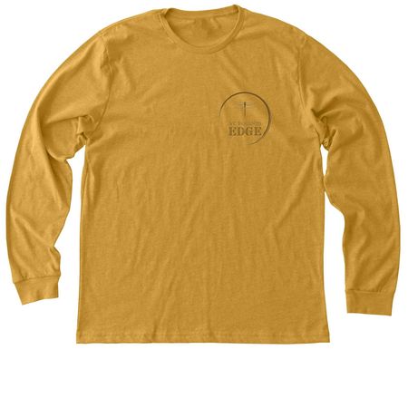 Hope Grows Here ?, a Heather Mustard Premium Long Sleeve Tee