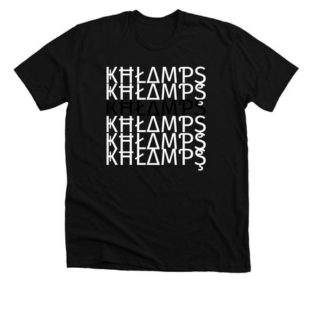 ???????, a Solid Black Blend Premium Unisex Tee