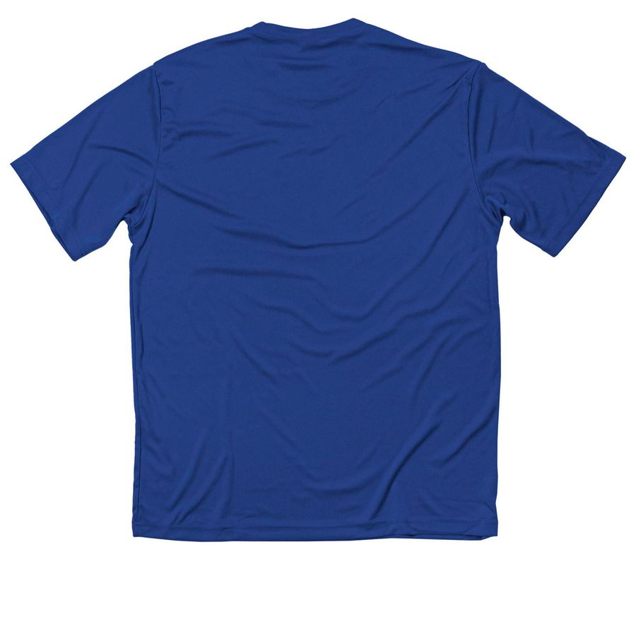 Minuteman Senior Services Active Wear, a True Royal Classic Performance Tee (back-view)