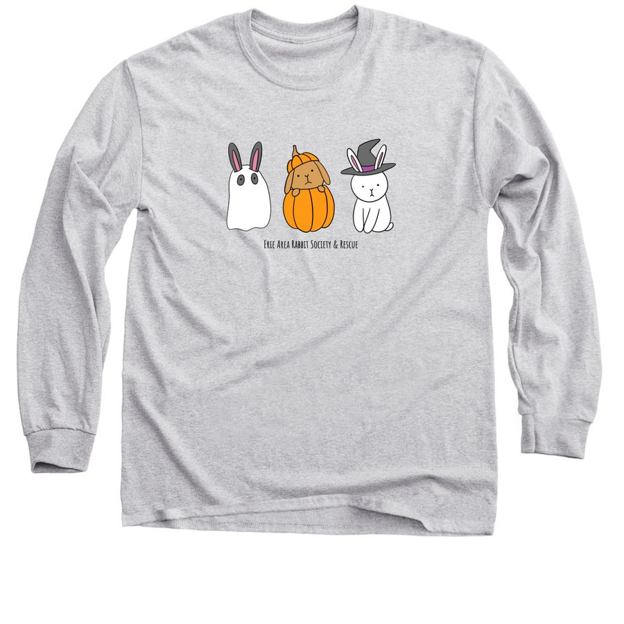 Bunnies 'n Boos, a Sport Grey Classic Long Sleeve Tee