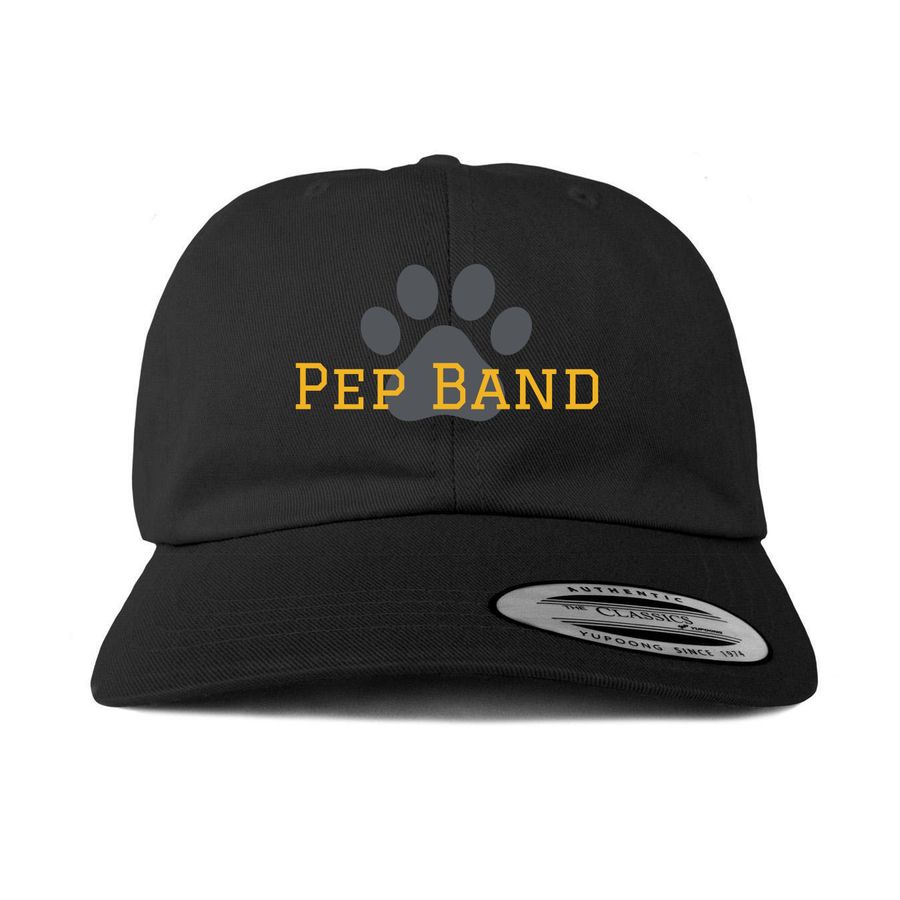 Pep Band Hat, a Black Printed Classic Baseball Cap