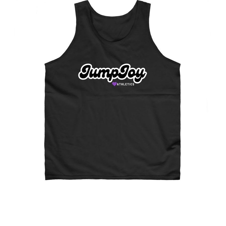 Jump Joy Tank Top, a Black Classic Unisex Tank Top