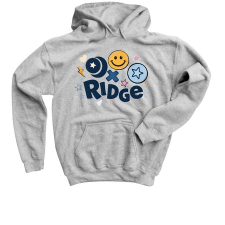 Happy Ox, a Sport Grey Youth Pullover Hoodie