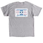 CRLM-Gray, a Sport Grey Classic Unisex Tee (back-view)