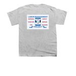 CRLM-Gray, a Sport Grey Youth Unisex Tee (back-view)