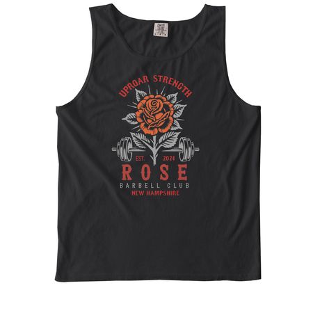 2026 Summer Drop, a Black Comfort Colors Tank Top
