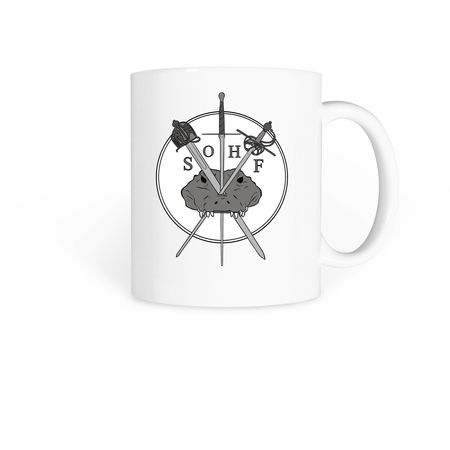 SOHF Logo Mugs, a White Coffee Mug
