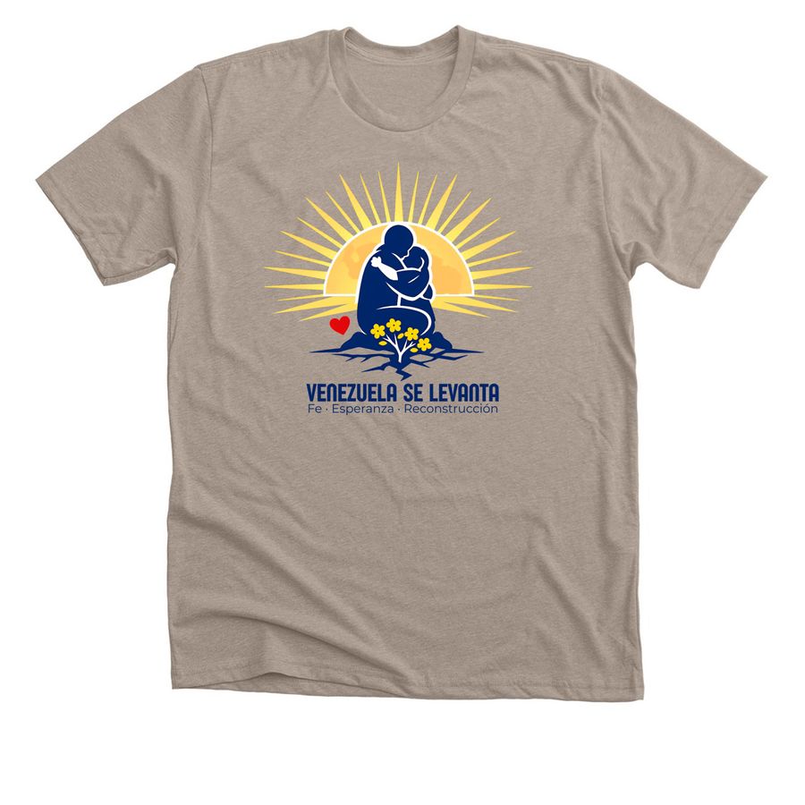 Venezuela se levanta ? Fe y Esperanza, a Heather Stone Premium Unisex Tee