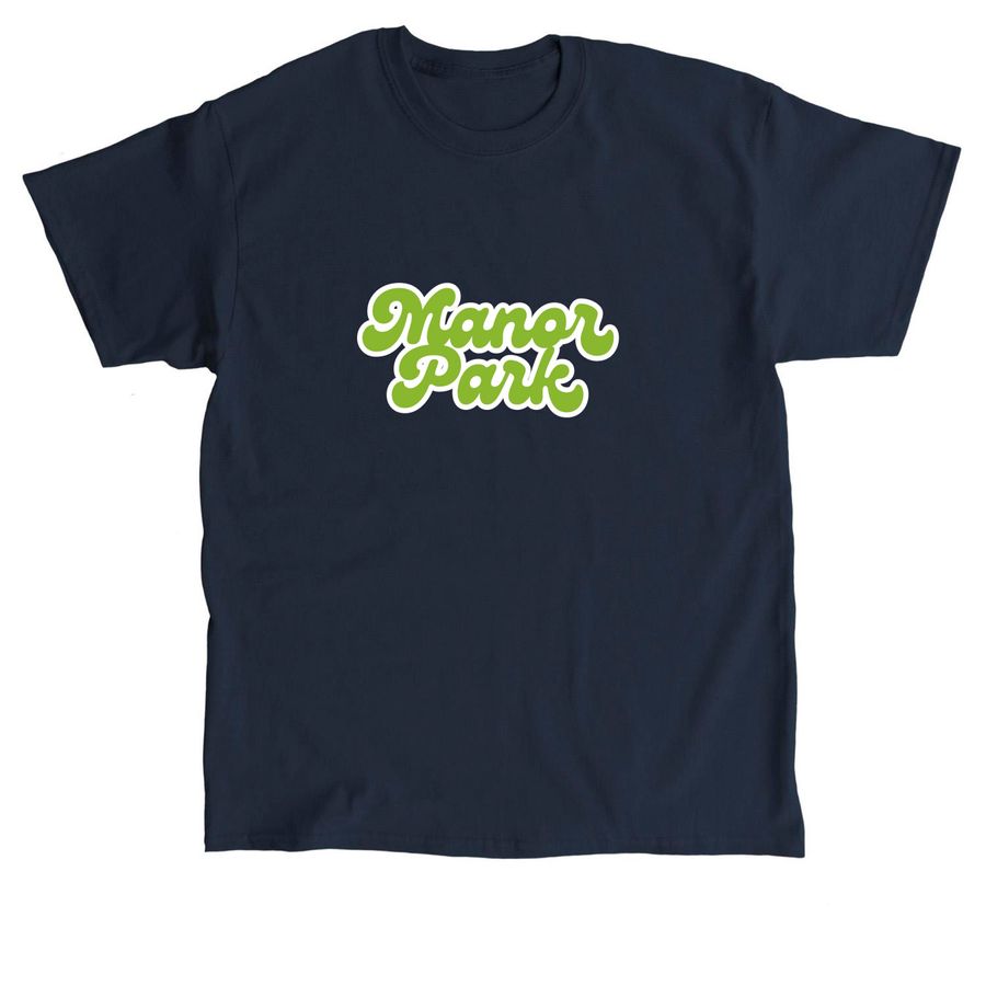 Manor Park Funky, a Navy Classic Unisex Tee