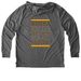 Limited Edition Summer 2026 GMSP Logo, a Aluminum Grey Allmade Eco Triblend Hoodie Tee (back-view)