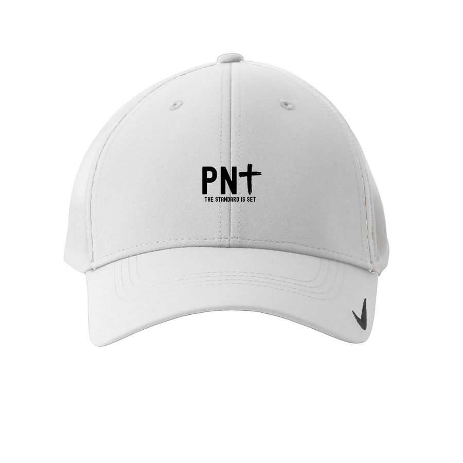 The Standard is Set, a White Printed Nike Dri-FIT Legacy Performance Cap