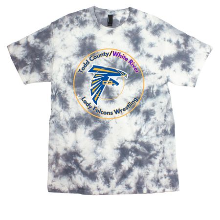 The Mat, a Grey Crystal Tie Dye Tee