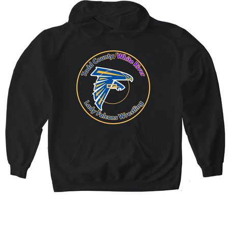 The Mat, a Black Gildan Softstyle Pullover Hoodie