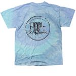 COLUMBUS, a Lagoon Classic Tie Dye Tee (back-view)
