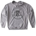 COLUMBUS, a Sport Grey Gildan Softstyle Pullover Hoodie (back-view)