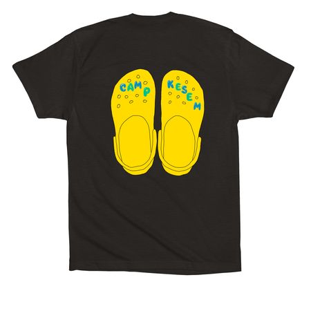 Camp Kesem Crocs, a Black Premium Cotton Tee