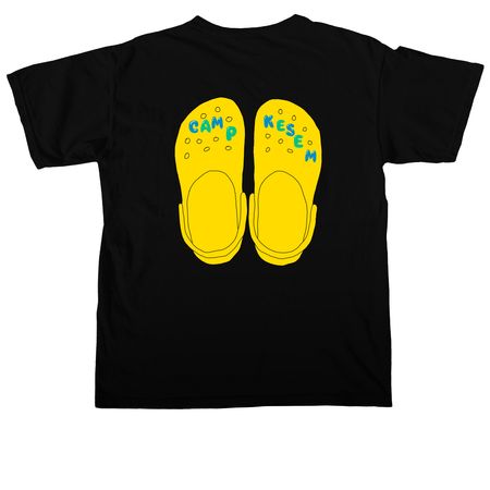 Camp Kesem Crocs, a Black Comfort Colors Unisex Tee