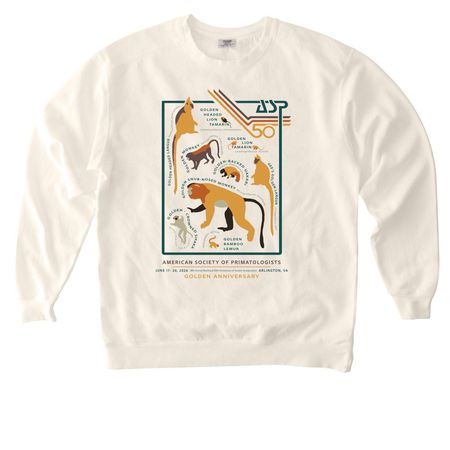 ASP 50 Special Edition Pullover, a Ivory Comfort Colors Crewneck Sweatshirt
