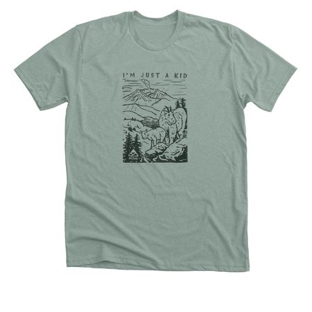 I'm Just a Kid |&nbsp;Artist-in-Residence Series, a Heather Sage Premium Unisex Tee