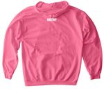 Established 1967 - White, a Pink Lemonade Softstyle Pullover Hoodie (back-view)