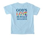 Pride 2026, a Chambray Comfort Colors Youth Tee (back-view)