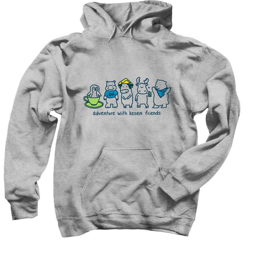 Kesem Friends Sweatshirt, a Sport Grey Pullover Hoodie
