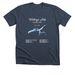 Watauga Lake (Facts), a Heather Midnight Navy Premium Unisex Tee