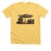 Full Color Memorial Shirts, a Heather Yellow Gold Premium Unisex Tee