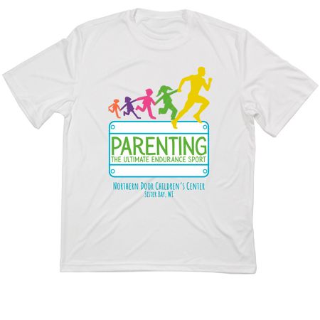 Ultimate Endurance Sport (Masculine), a White Classic Performance Tee
