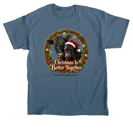 Winter shelter fundraiser-Better together&nbsp;, a Indigo Blue Classic Unisex Tee