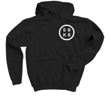 Salmon Bay Shirts, a Black Youth Pullover Hoodie