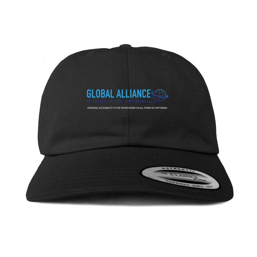 Global Alliance Gear, a Black Printed Classic Baseball Cap