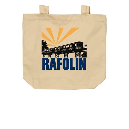 RAFOLIN TOTE, a Oyster Organic Cotton Tote Bag