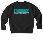 Struggle Into Strength Tees, a Black Stanley/Stella Unisex Changer 2.0 Crewneck Sweatshirt (back-view)